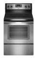 Whirlpool 3WFE320M0AS 220-240 Volt 50 Hertz Stainless Steel Smoothtop Electric Range