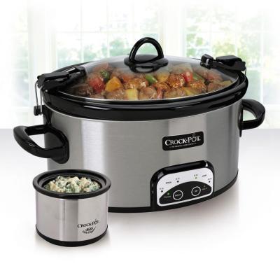 Crock-Pot SCCPVLR609-R 6-Quart Cook and Carry Slow Cooker with