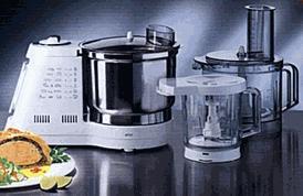 220-240 Volts Food Processors Kitchen Centers BRUK700INT - Braun