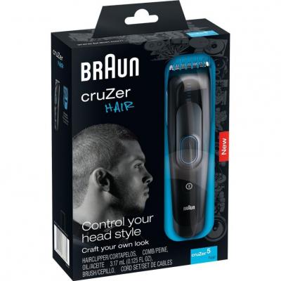 Braun Cruzer 5 Hair Trimmer 110-220 Volts for Worldwide Use