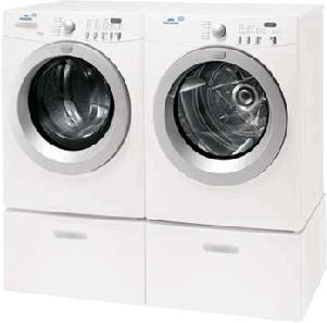 Frigidaire MLF125BZK & MDE675NZHS Washer Dryer Set 220-240 Volts 50 Hertz