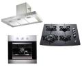 EF Professional Elba 220 volts 50 hz Gas Cooktop, Built in Oven and Range Hood 220 volts 240 volts 50 hz