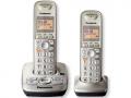 Panasonic KXTG4222N DECT 6.0 2-Handset High Quality Phone System with Answering Capability