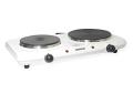 Daewoo DEAW-DI9305 Solid Disc 2500-watt Double Portable Burner, White, 220-volt