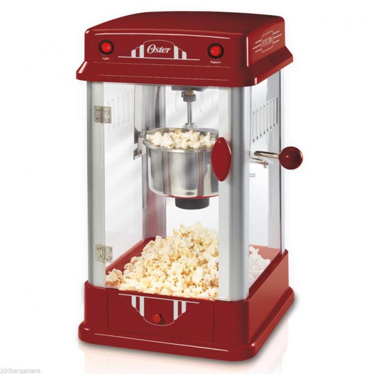 Mini Popcorn Machine Old Fashioned Popcorn Maker Movie Theater