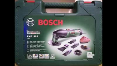 Bosch PMF 190 E Multifunctional Allrounder Oscillating Multi-Tool with Cutting Discs, Saw Blades and Sander Sheets 220 volts 50HZ NOT FOR USA