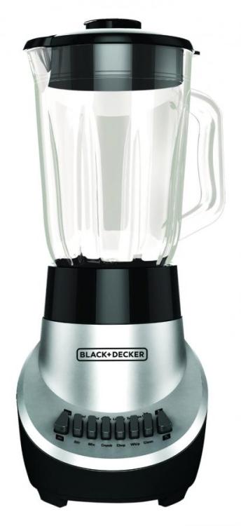 BLACK & DECKER 12-Speed Blender - FusionBlade - 6 Cup - Silver