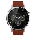 Motorola Moto 360 Watch 2nd Gen. (46mm with Cognac Leather Band)