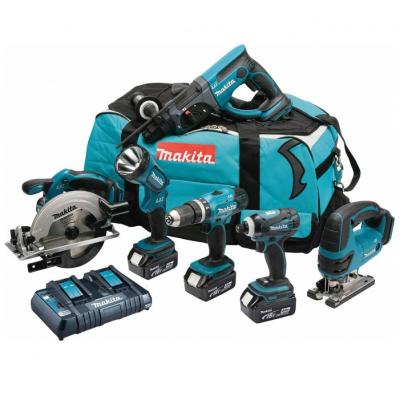 Makita DLX6017PM Cordless Li-Ion Kit (6-Piece) 220 volts 50 Hz NOT FOR USA