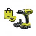 Ryobi LLCDI18022 ONE+ Cordless Combi Drill with 2 x 1.3 A Batteries and 45 Minute Charger, 18 V 220 volts NOT FOR USA