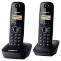 Panasonic KX-TG1612 2 Hand Set Cordless Phone DECT 110-220 volts