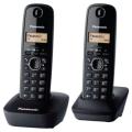 Panasonic KX-TG1612 2 Hand Set Cordless Phone DECT 110-220 volts