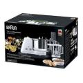 Braun Food Processor W/Attachments KM3050 220 240 Volts Export Only.