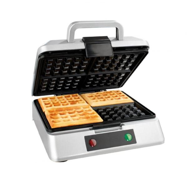 GOURMETmaxx 07582 Electric Waffle Maker with Ceramic Coating 1200