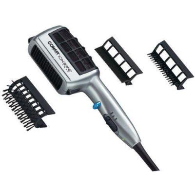 Conair SD6NP ION SHINE 1875W STYLER SILVER 2 HEAT/SPEED SETTINGS FOR 110-220 Volts