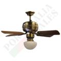 Sakura SA909AB 32 inch Ceiling Fans Light Fixture Lamp 220 Volts 50hz Not For USA