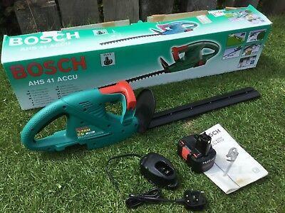 Bosch AHS 41 Accu Cordless 14.4 V NiCD Hedgecutter 220 Volt NOT FOR USA