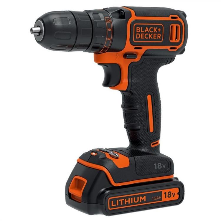 BLACK+DECKER BDCDC18-GB 18 V Drill Driver 220 Volt NOT FOR USA