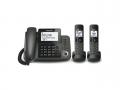 Panasonic KXTGF352 Digital Corded/Cordless Phone System with answering system and 2 handset 110-220 volts