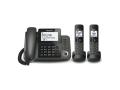 Panasonic KXTGF352 Digital Corded/Cordless Phone System with answering system and 2 handset 110-220 volts