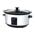 Morphy Richards 48710 Oval Slow Cooker 3.5 L - Polished Stainless Steel 220 VOLT NOT FOR USA