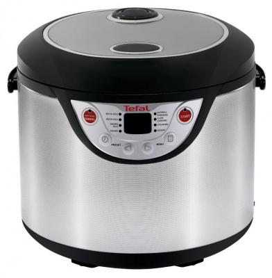 700 W 5 Litre Tower Digital Multi-Cooker with LED Display and Steaming Tray Stainless Steel 
