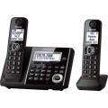 Panasonic KXTGF342B Dect 2-Handset Landline Telephone  110-220 volts