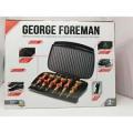 George Foreman 18910 Ten Portion Entertaining Grill - Black 220 Volt NOT FOR USA