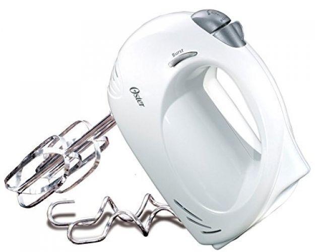 Oster White 5 speed Hand Mixer