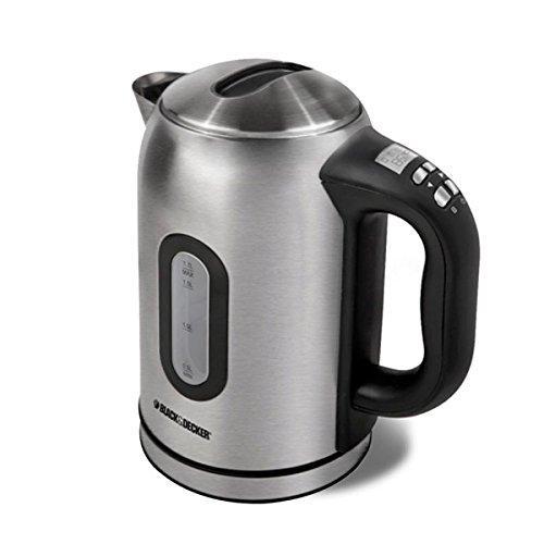 Black & Decker Electric Kettle, Black, 1.7-Liter Capacity