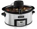 Crock-Pot CSC012 Digital Slow Cooker with Auto-Stir, 5.7 L - Stainless Steel 220 VOLTS NOT FOR USA