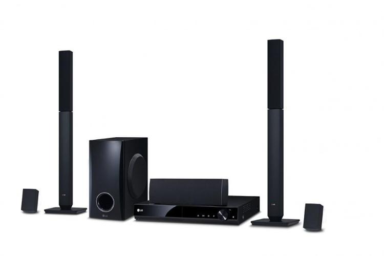 Kalksteen Instrueren druk LG DH4430P 5.1 Channel 330 W DVD Home Cinema System - Black 220 Volt NOT  FOR USA5.1 channe