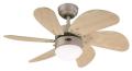 Westinghouse 78158 Turbo Swirl 76 cm/ 30-inches Ceiling Fans, Titanium-Light Maple 220 Volts NOT FOR USA