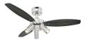 Westinghouse Jet Plus 7229040 105 cm/ 42-inches Ceiling Fans, Brushed Nickel-Wengue/ Silver 220 NOT FOR USA