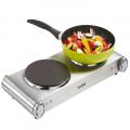 Vonshef 13154 Premium Stainless Steel Electric Burner Double Hot Plate 220 VOLTS NOT FOR USA