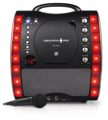Singing Machine SML343BK Karaoke Machine - Black 220 volts NOT FOR USA