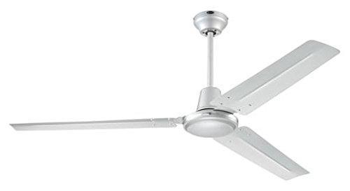 Westinghouse Industrial 142cm/ 56" White Ceiling Fan with Wall Control 