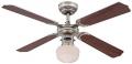 Westinghouse 7826640 Ceiling Fans with Single Portland Ambience Light Fixture and Opal Glass [Energy Class A+] 220 VOLTS NOT FOR USA