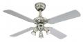 Westinghouse 7862240 Princess Euro 105 cm/ 42-inches Ceiling Fans, Dark Pewter/ Chrome-Silver/ Graphite 220 VOLTS NOT FOR USA