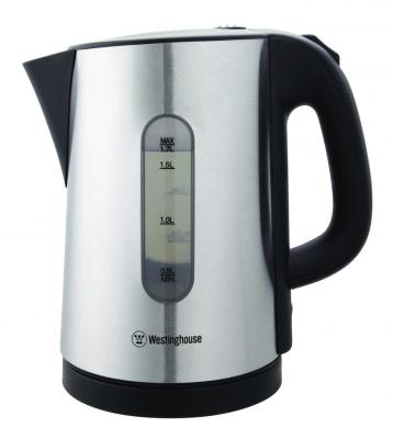 Westinghouse WKWK0805 Brushed Stainless Steel Cordless Jug Kettle 1.7Litre - Auto Shut Off 220 Volts NOT FOR USA
