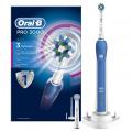Oral-B Pro 3000 Cross Action Electric Rechargeable Toothbrush Powered by Braun 220 Volts NOT FOR USA