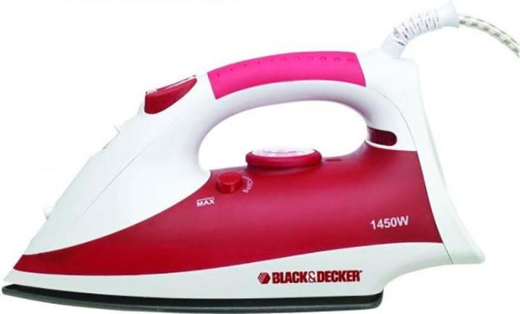 Black and Decker X750R B5 1450 Watt Steam Iron 220 Volts NOT FOR USA