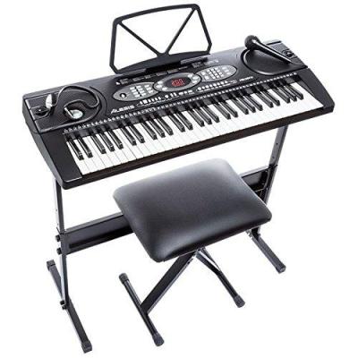 RockJam 661 61 Key Keyboard Piano Kit with Lessons – RockJamShop