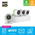 EZVIZ SMART HOME BD-1834B1 -1536P HD (3MP) SECURITY CAMERA SYSTEM, 4 WEATHERPROOF HD 1536P CAMERAS, 8 CHANNEL DVR 1TB HDD 110 – 220 VOLTAGE USE