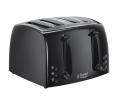 Russell Hobbs 21651 Textures 4-Slice Toaster - Black 220 VOLTS NOT FOR USA