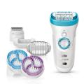 Silk Epil 9-961e Skin Spa Women's Wet and Dry Cordless Epilator with 6 Extras - Including Bonus Body Exfoliator Attachments 220 COLTS NOT FOR USA