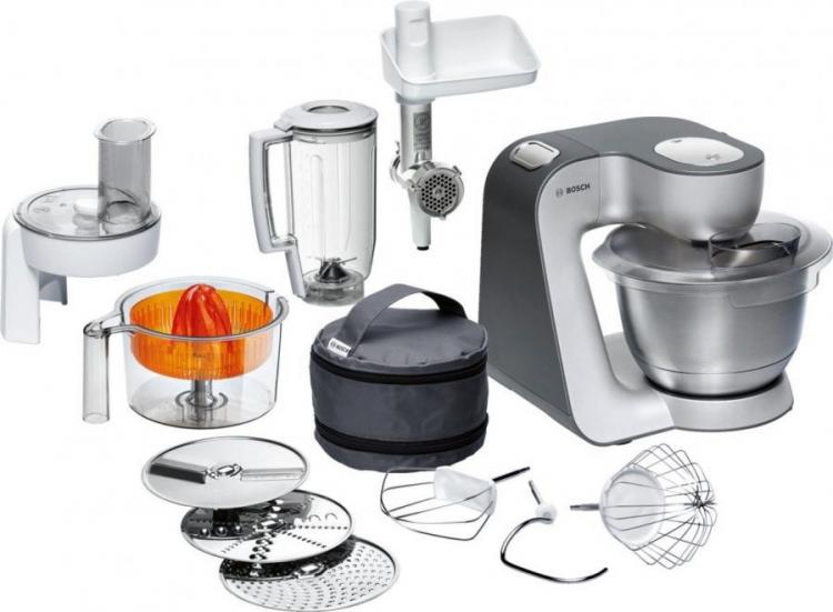 Bosch Styline MUM56340 - food processor 220 Volts - 900 W – silver NOT FOR  USA