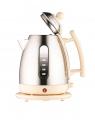 Dualit 72402 Cordless Jug Kettle, 1.5 L - Stainless Steel with Cream Trim 220 Volts NOT FOR USA