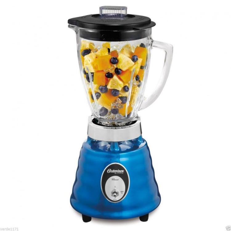 OSTERIZER 4094 BLUE BEEHIVE STYLE BLENDER 5-CUP GLASS PITCHER NICE 220  VOLTS NOT FOR USA