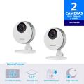 SAMSUNG 2 PACK P6410BN  SMARTCAM FULL HD WIFI 1080P IP CAMERA 110-220 VOLTS